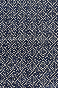 Coperta nuziale Miao cinese vintage con ricamo indaco