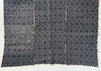 Coperta nuziale Miao cinese vintage con ricamo indaco