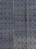 Coperta nuziale Miao cinese vintage con ricamo indaco