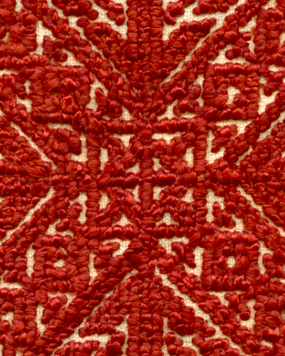 Antique Moroccan Fez Reversible Silk Embroidery